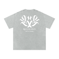 𝕽𝖊𝖈𝖔𝖌𝖓𝖎𝖟𝕰 Snow Washed Oversized Cotton T-Shirt