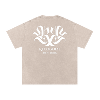 𝕽𝖊𝖈𝖔𝖌𝖓𝖎𝖟𝕰 Snow Washed Oversized Cotton T-Shirt