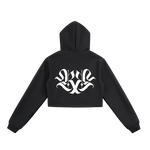 𝕽𝖊𝖈𝖔𝖌𝖓𝖎𝖟𝕰 Women Cropped Zip-Up Hoodie