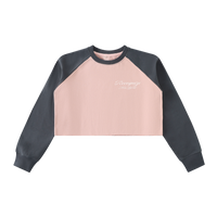 𝕽𝖊𝖈𝖔𝖌𝖓𝖎𝖟𝕰 Raglan Crop Sweatshirt