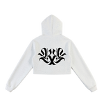 𝕽𝖊𝖈𝖔𝖌𝖓𝖎𝖟𝕰 Women Cropped Zip-Up Hoodie