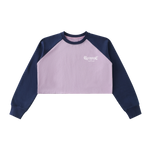 𝕽𝖊𝖈𝖔𝖌𝖓𝖎𝖟𝕰 Raglan Crop Sweatshirt