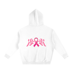 𝕽𝖊𝖈𝖔𝖌𝖓𝖎𝖟𝕰 Breast Cancer Oversize Fleeced Hoodie