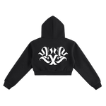 𝕽𝖊𝖈𝖔𝖌𝖓𝖎𝖟𝕰 Women Cropped Hoodie