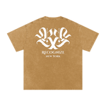 𝕽𝖊𝖈𝖔𝖌𝖓𝖎𝖟𝕰 Snow Washed Oversized Cotton T-Shirt