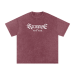 𝕽𝖊𝖈𝖔𝖌𝖓𝖎𝖟𝕰 Snow Washed Oversized Cotton T-Shirt