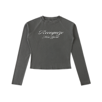 𝕽𝖊𝖈𝖔𝖌𝖓𝖎𝖟𝕰 Raglan Long Sleeve Slim T-Shirt
