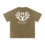 𝕽𝖊𝖈𝖔𝖌𝖓𝖎𝖟𝕰 Snow Washed Oversized Cotton T-Shirt