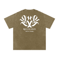 𝕽𝖊𝖈𝖔𝖌𝖓𝖎𝖟𝕰 Snow Washed Oversized Cotton T-Shirt