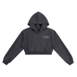 𝕽𝖊𝖈𝖔𝖌𝖓𝖎𝖟𝕰 Women Cropped Hoodie