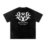 𝕽𝖊𝖈𝖔𝖌𝖓𝖎𝖟𝕰 Snow Washed Oversized Cotton T-Shirt