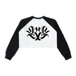 𝕽𝖊𝖈𝖔𝖌𝖓𝖎𝖟𝕰 Raglan Crop Sweatshirt