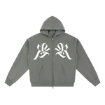 𝕽𝖊𝖈𝖔𝖌𝖓𝖎𝖟𝕰 Fleece Zip-Through Hoodie