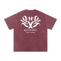 𝕽𝖊𝖈𝖔𝖌𝖓𝖎𝖟𝕰 Snow Washed Oversized Cotton T-Shirt