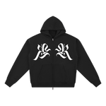 𝕽𝖊𝖈𝖔𝖌𝖓𝖎𝖟𝕰 Fleece Zip-Through Hoodie