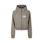 𝕽𝖊𝖈𝖔𝖌𝖓𝖎𝖟𝕰 Women Cropped Hoodie