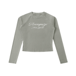 𝕽𝖊𝖈𝖔𝖌𝖓𝖎𝖟𝕰 Raglan Long Sleeve Slim T-Shirt