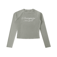 𝕽𝖊𝖈𝖔𝖌𝖓𝖎𝖟𝕰 Raglan Long Sleeve Slim T-Shirt