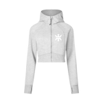 𝕽𝖊𝖈𝖔𝖌𝖓𝖎𝖟𝕰 Women Cropped Hoodie V1