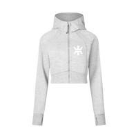 𝕽𝖊𝖈𝖔𝖌𝖓𝖎𝖟𝕰 Women Cropped Hoodie V1