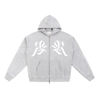 𝕽𝖊𝖈𝖔𝖌𝖓𝖎𝖟𝕰 Fleece Zip-Through Hoodie