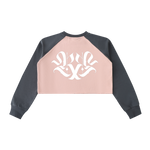 𝕽𝖊𝖈𝖔𝖌𝖓𝖎𝖟𝕰 Raglan Crop Sweatshirt