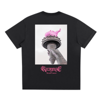 𝕽𝖊𝖈𝖔𝖌𝖓𝖎𝖟𝕰 Pink Flame T-shirt