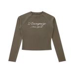 𝕽𝖊𝖈𝖔𝖌𝖓𝖎𝖟𝕰 Raglan Long Sleeve Slim T-Shirt
