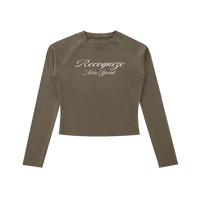 𝕽𝖊𝖈𝖔𝖌𝖓𝖎𝖟𝕰 Raglan Long Sleeve Slim T-Shirt