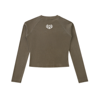 𝕽𝖊𝖈𝖔𝖌𝖓𝖎𝖟𝕰 Raglan Long Sleeve Slim T-Shirt