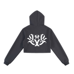 𝕽𝖊𝖈𝖔𝖌𝖓𝖎𝖟𝕰 Women Cropped Zip-Up Hoodie