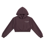 𝕽𝖊𝖈𝖔𝖌𝖓𝖎𝖟𝕰 Women Cropped Hoodie