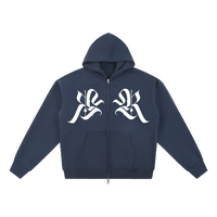 𝕽𝖊𝖈𝖔𝖌𝖓𝖎𝖟𝕰 Fleece Zip-Through Hoodie