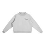 𝕽𝖊𝖈𝖔𝖌𝖓𝖎𝖟𝕰 Women Fleece Mid-Neck Crew Sweatshirt