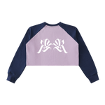 𝕽𝖊𝖈𝖔𝖌𝖓𝖎𝖟𝕰 Raglan Crop Sweatshirt