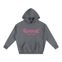 𝕽𝖊𝖈𝖔𝖌𝖓𝖎𝖟𝕰 Breast Cancer Oversize Fleeced Hoodie