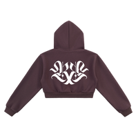 𝕽𝖊𝖈𝖔𝖌𝖓𝖎𝖟𝕰 Women Cropped Hoodie