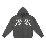 𝕽𝖊𝖈𝖔𝖌𝖓𝖎𝖟𝕰 Fleece Zip-Through Hoodie